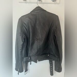 Zara TRF Sheep Leather Jacket